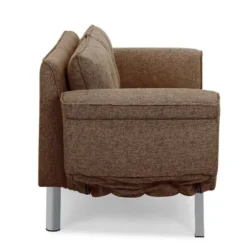 Kirkland's Home Sofas & Loveseats-Mod Wing Arm Convertible Sofa