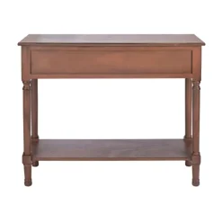 Kirkland's Home Console Tables-Modern Carved Accent Console Table