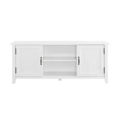 Kirkland's Home Tv Stands & Media Consoles-Modern Farmhouse 2-Door Tv Stand