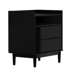 Kirkland's Home Nightstands-Modern Frame Wood Nightstand