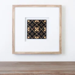 Kirkland's Home Framed Art-Modern Tile I Shadowbox Framed Art Print