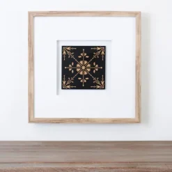 Kirkland's Home Framed Art-Modern Tile Ii Shadowbox Framed Art Print