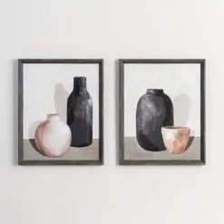 Kirkland's Home Framed Art-Modern Vessel I Framed Art Print