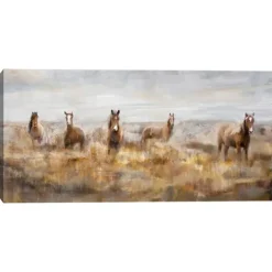 Kirkland's Home Canvas Art-Morning Herd Canvas Art Print