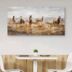 Kirkland's Home Canvas Art-Morning Herd Canvas Art Print
