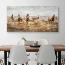 Kirkland's Home Canvas Art-Morning Herd Canvas Art Print