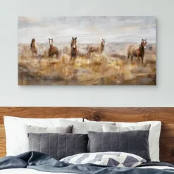 Kirkland's Home Canvas Art-Morning Herd Canvas Art Print