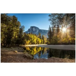 Kirkland's Home Framed Art-Morning In Paradise Glass Art Print