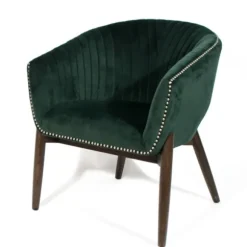 Kirkland's Home Accent Chairs-Nadia Velvet Club Chair