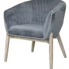 Kirkland's Home Accent Chairs-Nadia Velvet Club Chair
