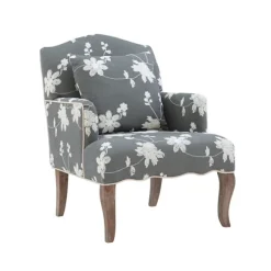 Kirkland's Home Accent Chairs-Natalie Floral Accent Chair