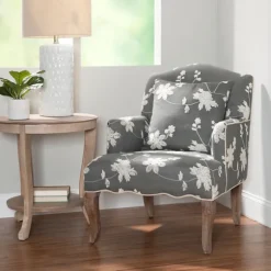 Kirkland's Home Accent Chairs-Natalie Floral Accent Chair