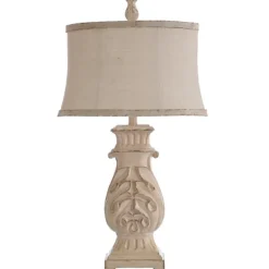 Kirkland's Home Table Lamps-Natural French Country Table Lamp