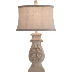 Kirkland's Home Table Lamps-Natural French Country Table Lamp