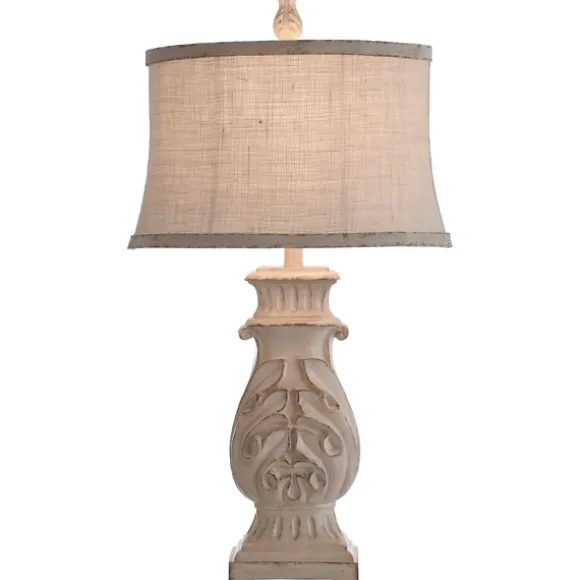 Kirkland's Home Table Lamps-Natural French Country Table Lamp
