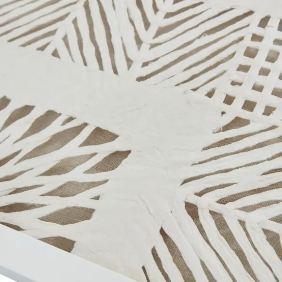 Kirkland's Home Framed Art-Natural Geometric Rice Paper Framed Art, Set Of 2