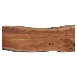 Kirkland's Home Console Tables-Natural Live Edge Hairpin Legs Console Table