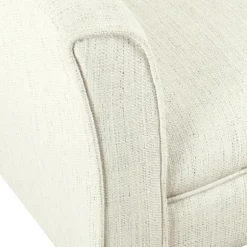 Kirkland's Home Accent Chairs-Natural Textured Barrel Accent Chair