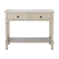 Kirkland's Home Console Tables-Natural Textured 2-Drawer Console Table