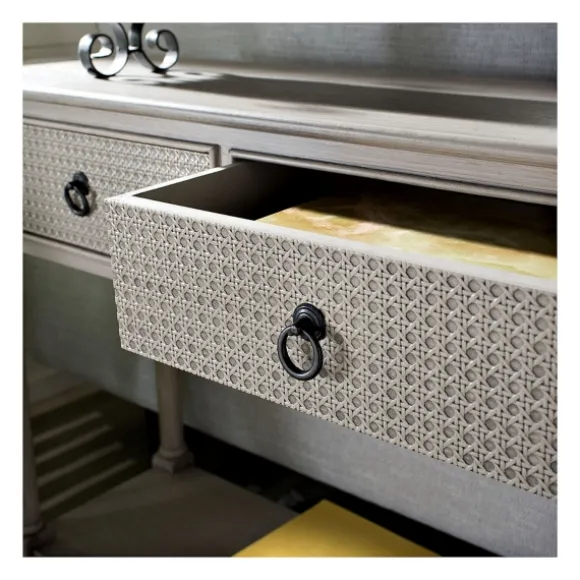 Kirkland's Home Console Tables-Natural Textured 2-Drawer Console Table