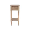 Kirkland's Home Accent & End Tables-Natural Wood Coastal Compact Accent Table