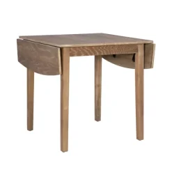 Kirkland's Home Dining Tables-Natural Wood Drop Leaf Dining Table