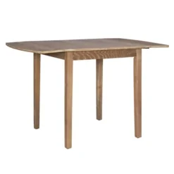 Kirkland's Home Dining Tables-Natural Wood Drop Leaf Dining Table