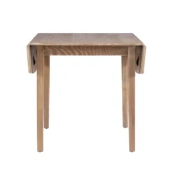 Kirkland's Home Dining Tables-Natural Wood Drop Leaf Dining Table