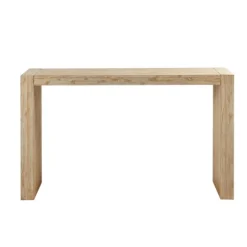 Kirkland's Home Console Tables-Natural Wood Frame Console Table