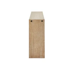 Kirkland's Home Console Tables-Natural Wood Frame Console Table