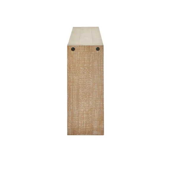 Kirkland's Home Console Tables-Natural Wood Frame Console Table