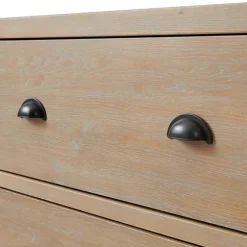 Kirkland's Home Dressers & Chests-Natural Wood Grain 6-Drawer Dresser