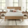 Kirkland's Home Beds & Headboards-Natural Wood Grain Panel Queen Bed