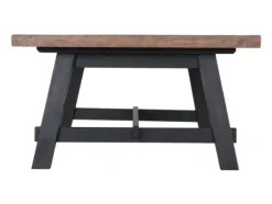 Kirkland's Home Coffee Tables-Natural Wood Sawhorse Coffee Table, 48X32 In.