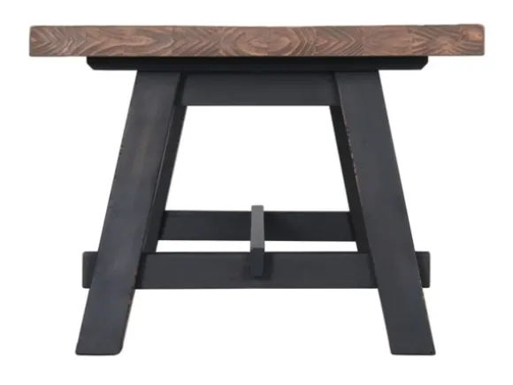 Kirkland's Home Coffee Tables-Natural Wood Sawhorse Coffee Table, 42X24 In.