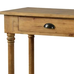 Kirkland's Home Console Tables-Natural Wooden 2-Drawer Console Table