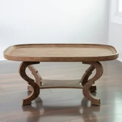 Kirkland's Home Coffee Tables-Natural Wooden Parker Coffee Table