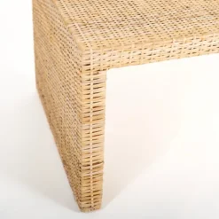 Kirkland's Home Coffee Tables-Natural Woven Rat Coffee Table