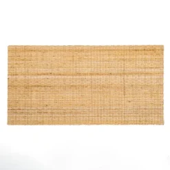 Kirkland's Home Coffee Tables-Natural Woven Rat Coffee Table