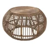 Kirkland's Home Coffee Tables-Natural Woven Rat Round Coffee Table
