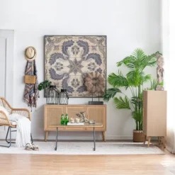 Kirkland's Home Statues & Figurines-Naturally Abstract Raw Wooden Carved Figurine