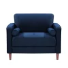 Kirkland's Home Accent Chairs-Navy Chelsea Modern Accent Chair