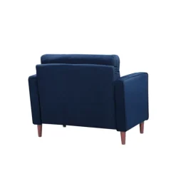 Kirkland's Home Accent Chairs-Navy Chelsea Modern Accent Chair