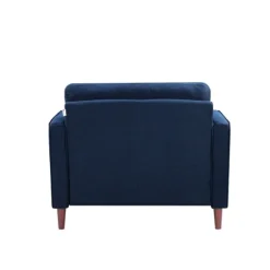 Kirkland's Home Accent Chairs-Navy Chelsea Modern Accent Chair