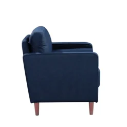 Kirkland's Home Accent Chairs-Navy Chelsea Modern Accent Chair
