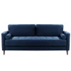 Kirkland's Home Sofas & Loveseats-Navy Lumbar Eucalyptus Sofa