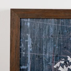 Kirkland's Home Framed Art-Navy Old World Map Framed Art Print