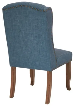 Kirkland's Home Dining Chairs-Navy Tufted Jenna Dining Chair