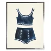 Kirkland's Home Framed Art-Navy Two Piece Bathing Suit Framed Art Print