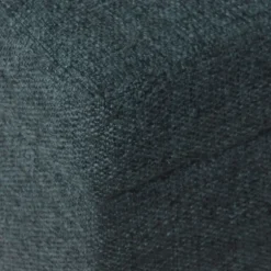 Kirkland's Home Benches & Ottomans-Navy Upholstered Square Storage Ottoman